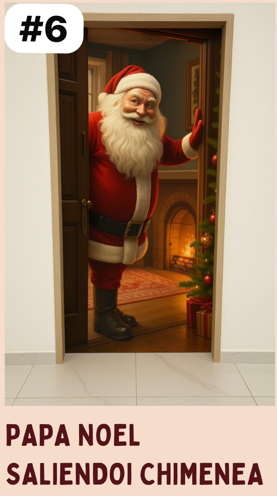 FUNDAS NAVIDEÑAS PARA PUERTA