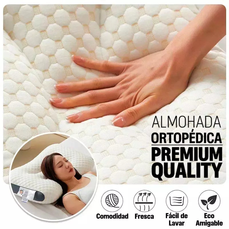 💤Almohada ergonómica para el cuello ErgoSueño Premium🌙✨