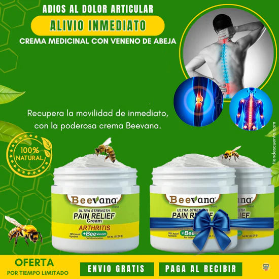 BEE VENOM CREMA PARA EL DOLOR ✅