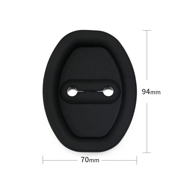 💥 Cubierta de silicona para la cerradura de la puerta del coche - Almohadilla amortiguadora de sonido (50% de descuento)