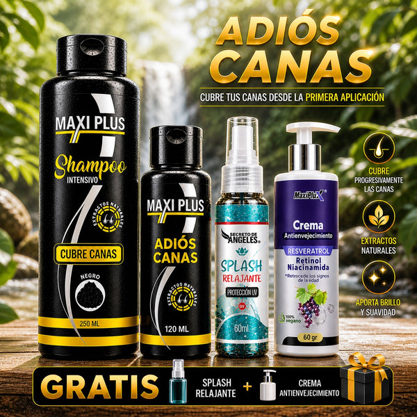 Shampoo Cubre Canas MaxiPluX