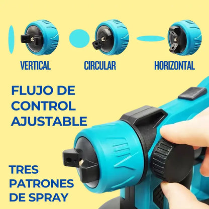 PaintPro® Pulverizador de pintura eléctrico inalámbrico 2 Baterías🎨