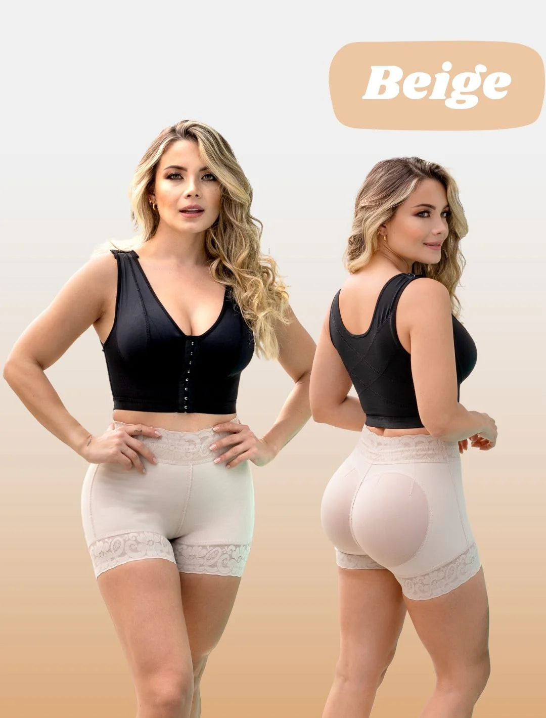 FAJA SHORT LEVANTA COLA INVISIBLE LYSSIE