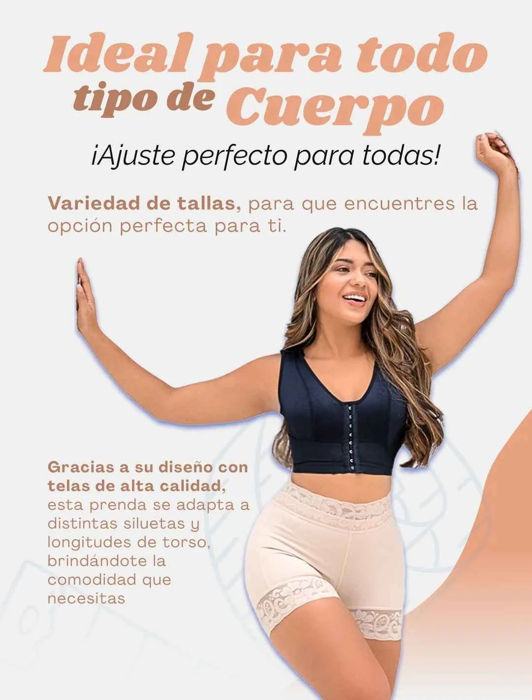 FAJA SHORT LEVANTA COLA INVISIBLE LYSSIE