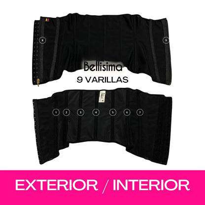 ⏳💃 CINTURILLA EXTREMA 9 VARILLAS RELOJ DE ARENA ⏳
