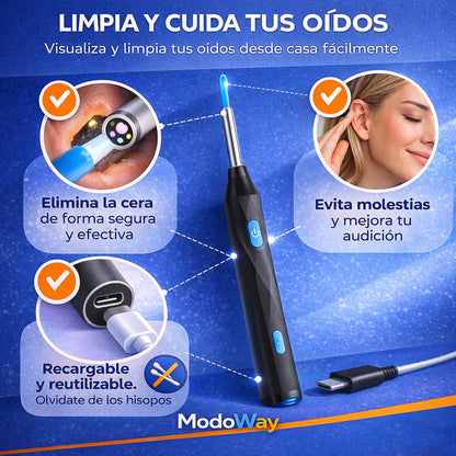 LIMPIADOR OIDOS CON CAMARA
