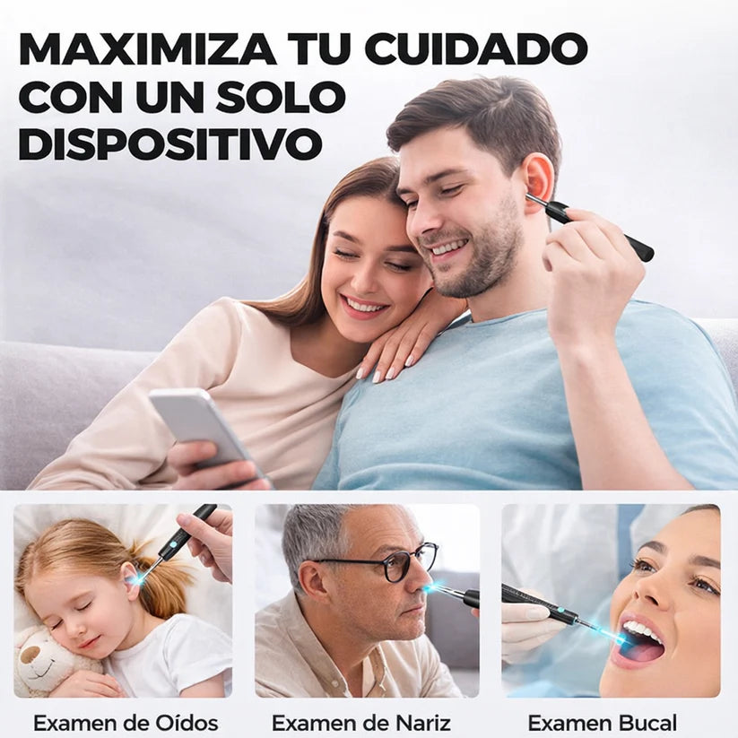 LIMPIADOR OIDOS CON CAMARA