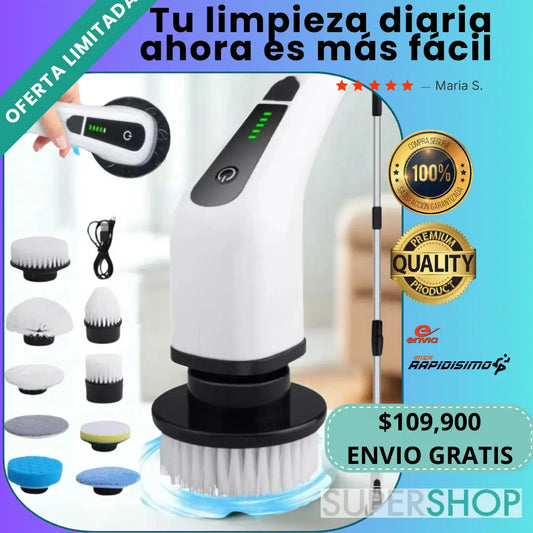 Cepillo De Limpieza Giratorio 9 en 1