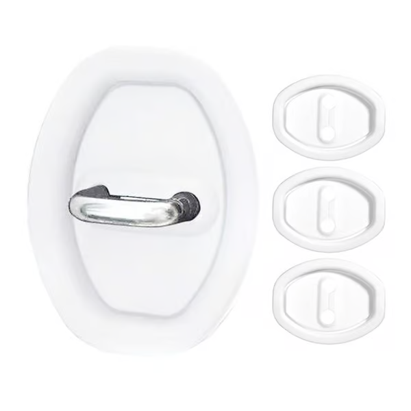 💥 Cubierta de silicona para la cerradura de la puerta del coche - Almohadilla amortiguadora de sonido (50% de descuento)