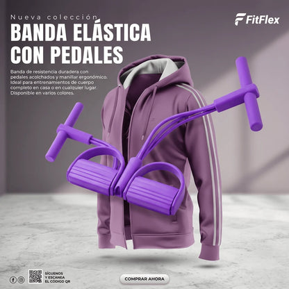 Banda Elástica Multifuncional PREMIUM-Tonifica y Alivia Tensiones