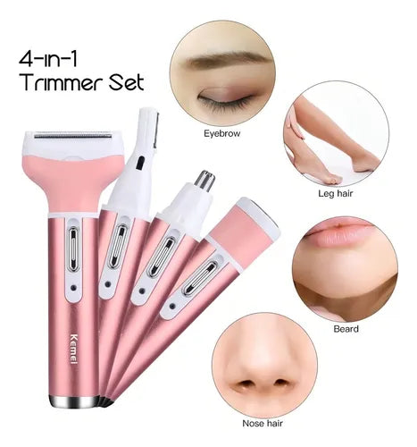Depiladora Geemy Dama – Kit 4 en 1