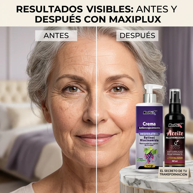 Reduce arrugas y líneas finas