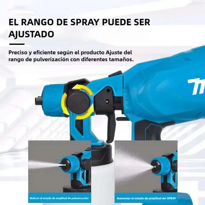 PaintPro® Pulverizador de pintura eléctrico inalámbrico 2 Baterías🎨