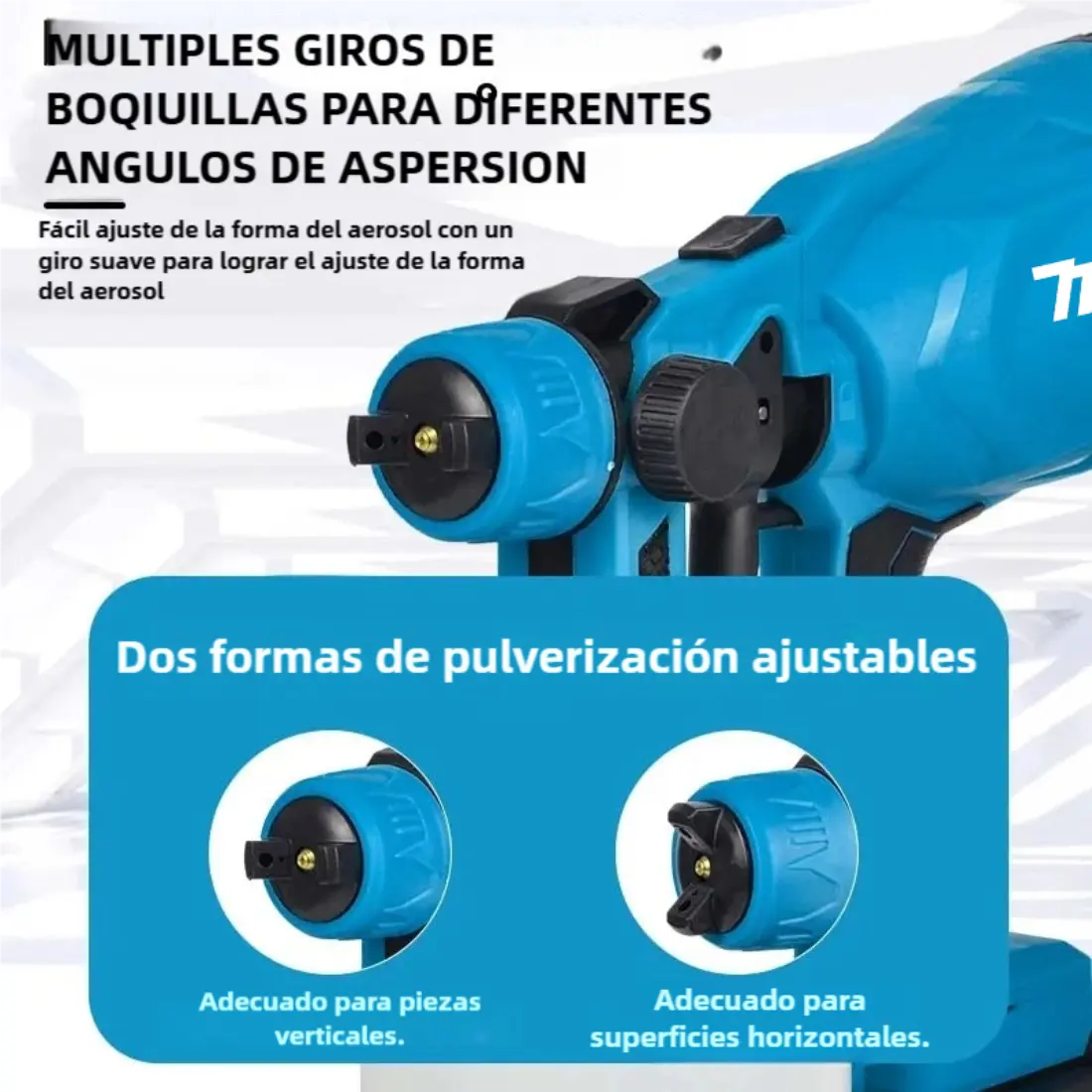 PaintPro® Pulverizador de pintura eléctrico inalámbrico 2 Baterías🎨
