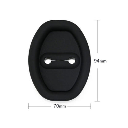 💥 Cubierta de silicona para la cerradura de la puerta del coche - Almohadilla amortiguadora de sonido (50% de descuento)
